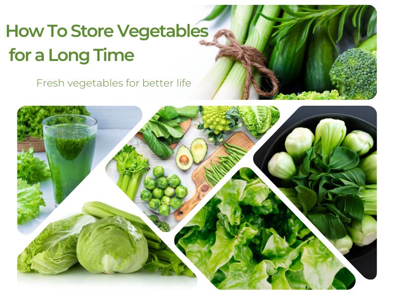 how to store vegetables for long time