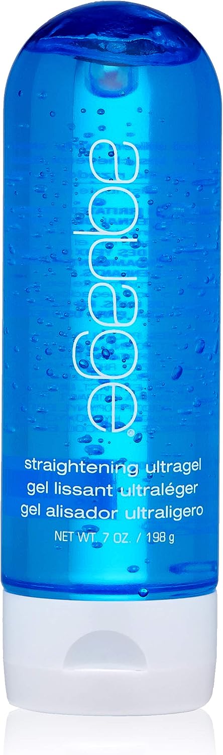 AQUAGE Straightening Ultra Gel, Unique Styling Gel Transforms Hard to Manage Hair into Smooth, Silky-Straight Texture, Lightweight Formula for Body and Bounce, 7 Oz (Pack of 1)