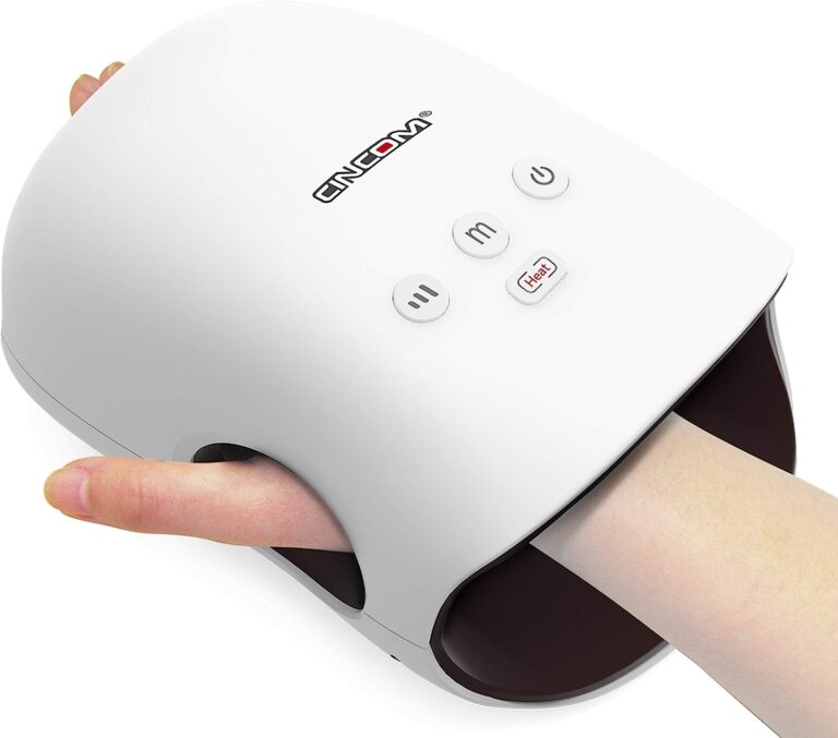 CINCOM Hand Massager Review – Cordless Hand Massager with Heat and Compression