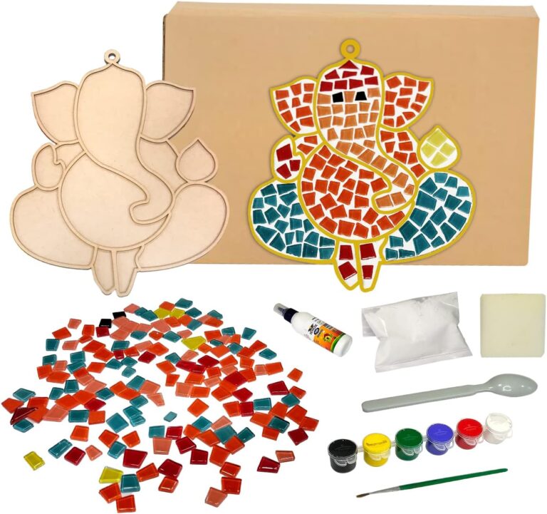 Mold Your Memories DIY Ganpati Mosaic Art Kit Review