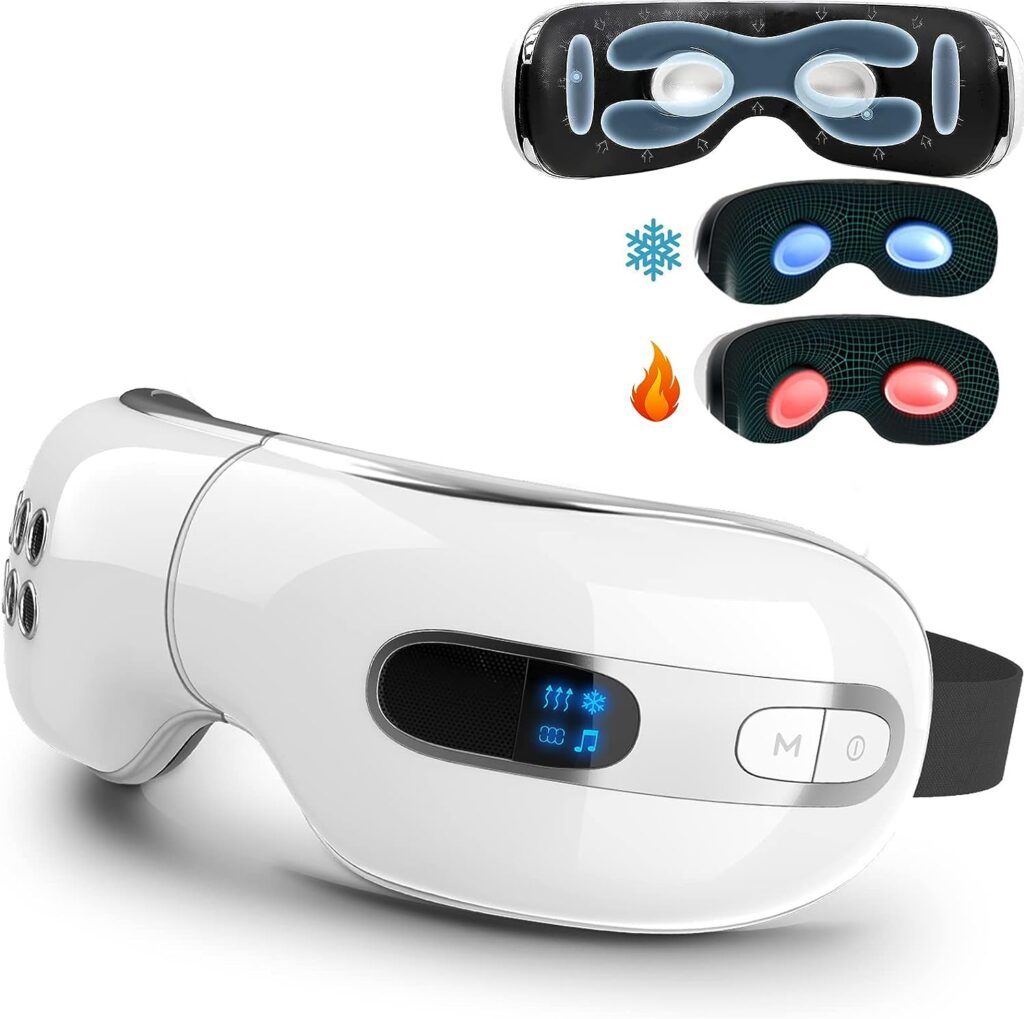 fmlave eye massager with heat and cooling - best eye massager 



